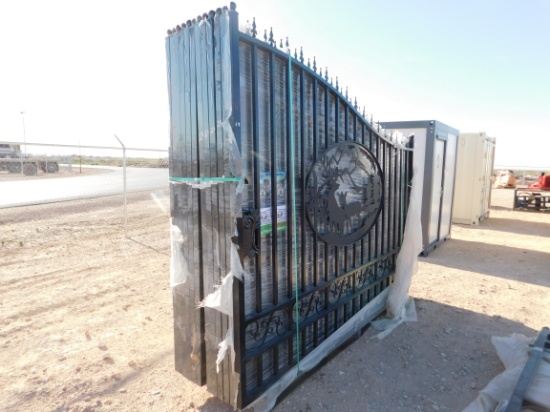 20' BI PARTING IRON GATE (NEW)  *LOCATED IN YARD 1 - MIDLAND, TX - MUST HAV