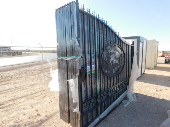 20' BI PARTING IRON GATE (NEW)  *LOCATED IN YARD 1 - MIDLAND, TX - MUST HAV