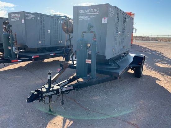 Located in YARD 1 - Midland, TX (2939) 2013 GENERAC INDUSTRIAL POWER 130 KW, 277