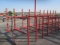 Located in YARD 9 - Odessa, TX  (9-30) 4'H X 18.6'L METAL STORAGE RACK (2663)