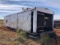 Located in YARD 20 - Merkel, TX  (2896) 40'L X 10'W X 9'H STEEL GEN HOUSE, W/ (1