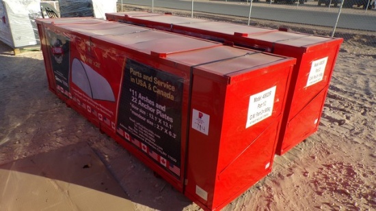 Located in YARD 1 - Midland, TX  UNUSED 40' X 80' X 20' DOME STORAGE SHELTER