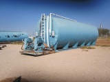 Located in YARD 10 - Odessa, TX  (10-10) 10'D X 40' OAL 500 BBL WATER TANK W/ (2