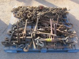 Located in YARD 9 - Odessa, TX  (9-36) PALLET LOAD CHAIN & RATCHET BINDERS (2458