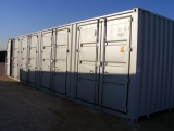 Located in YARD 1 - Midland, TX  40' H CUB SEA CONTAINER W/ (4) SIDE OPEN DOORS,
