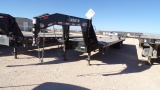 Located in YARD 1 - Midland, TX (6327) 2018 DELL RAPIDS T/A GN EQUIPMENT TRAILER,