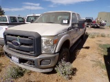 Located in YARD 13 - Shafter, CA (1112116) (X) 2012 FORD F250 4X4 PICKUP, VIN- 1