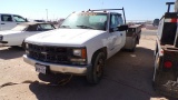Located in YARD 1 - Midland, TX  (2990) (X) 1999 CHEVROLET 3500 EXT CAB DUALLY,