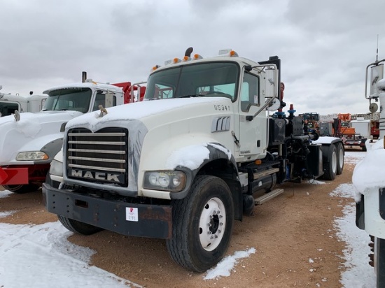 Located in YARD 1 - Midland, TX (2403) (X) 2009 MACK GU713 GRANITE T/A PUMP/ KIL