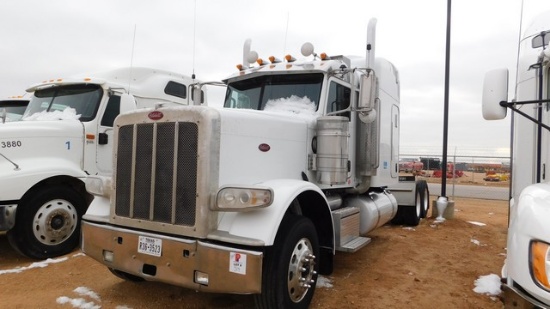 (X) (3208) 2012 PETERBILT 388 T/A SLEEPER HAUL TRUCK, VIN- 1XPWD49X1CD165749, P/