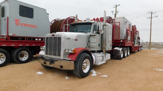 Located in YARD 1 - Midland, TX (X) (HT5460) 2007 PETERBILT 357 4 AXLE SLEEPER C