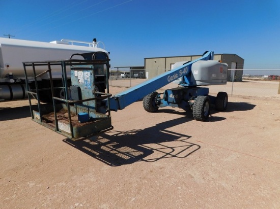 Located in YARD 1 - Midland, TX 940-224-8071 -  2002 GENIE S-40 4X4 40FT MANLIFT