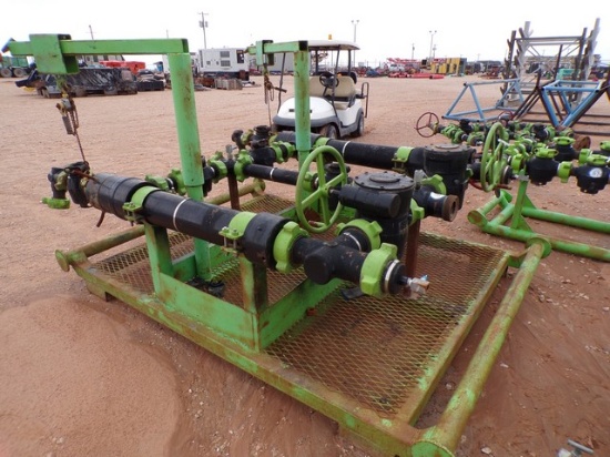 (7514) 3" 1502 PLUG CATCHER MANIFOLD  Located in YARD1 Midland, TX