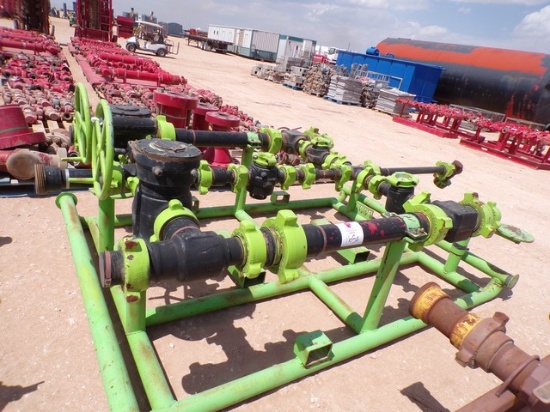 (7442) 3" 1502 PLUG CATCHER MANIFOLD  Located in YARD1 Midland, TX