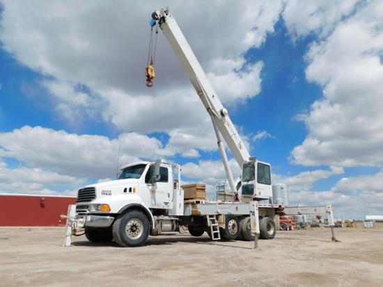 (FMB7409) 2005 STERLING TRI-AXLE DAYCAB 35 TON CRANE TRUCK, VIN- 2FZHAZCVXSAV084