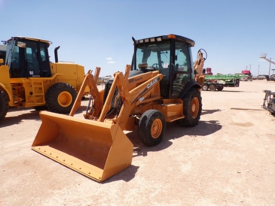 CASE 580 SUPER M 2X4 EXTENDA BACKHOE, SN- JJG0375163, P/B 4 CYL CUMMINS, 4 SPD T