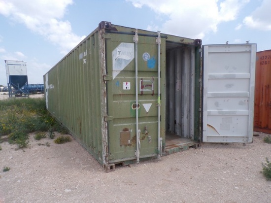 Loctated in YARD 3 Hobbs, NM (C-1) (1996) CONVEY SHIPPING CONTAINER, 8' X 8' X 4
