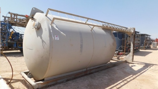 (3427) 12' X 8' STAND UP CEMENT SILO, SKIDDEDLocated in YARD 1 - Midland, TX Sha