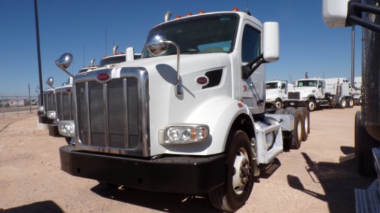 2015 PETERBILT 567 T/A DAY CAB, 220” WB, VIN#1XPCD79X5FD278029 P/B CUMMINS ISX12