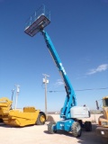GENIE S60 MANLIFT, 45' MAX BOOM LENGTH, 4X4, SHOWS 3389 HRSLocated in YARD 1 - M