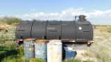 (7919) 60 BBL TANK W/ HOSE TROUGHS, CLEAN OUT DUMPLocated in YARD 2 Mentone, TX