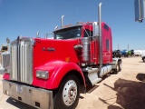 (121) 2006 KENWORTH W900 T/A SLEEPER VAC/ HAUL TRUCK, VIN- 167161, P/B C-15 CAT