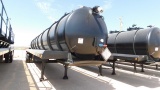 (1551) 2001 DRAGON 130 BBL T/A VAC TRAILER, VIN- 1UNST41261L023546, W/ SIDE MTD