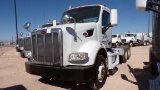 2015 PETERBILT 567 T/A DAY CAB, 220” WB, VIN#1XPCD79X5FD278029 P/B CUMMINS ISX12