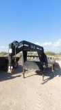 (9553) (X) LOAD MAX RT-203 T/A GN TRAILER, WOLF ID L8GF382X71009028, 32'L DECK,