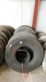 (7651) (6) ASSORTED TRUCK TIRES 11.00R20'S, 385/65R22.5