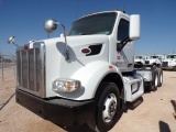 2015 PETERBILT 567 T/A DAY CAB, 220” WB, VIN#1XPCD79X6FD278010 P/B CUMMINS ISX12