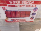 UNUSED 10' WORKBENCH W/ 25 DRAWERSLocated in YARD 1 - Midland, TX Shawn Johnson