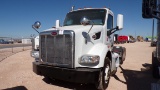 2015 PETERBILT 567 T/A DAY CAB, 220” WB, VIN#1XPCD79X8FD277988 P/B CUMMINS ISX12