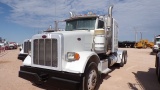 2013 PETEBILT 367 T/A SLEEPER, 260” WB, VIN#1XPTD49X4DD182386 P/B CUMMINS ISX15-