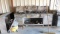 (7668) METAL WORK BENCH W/ ASSORTED TOOLS, SOCKETS, PULLERS, SHOP-VAC