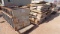 (0010) 3 PALLETS OF MISC. METAL SHELVING