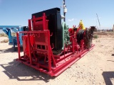 (0334) BOWEN S 3.5 POWER SWIVEL 120 TON, 8100 FT LBS TORQUE, P/B DETROI S-50 DIESEL ENGINE,