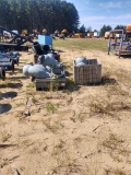 LOT OF FLOW PIPE CONNS 90'S, COUPLINGS Located in YARD 3 Kalkaska, MI Justin Wig