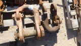 (7698) (1) 30-NT-27 CLEVIS & (1) 24-NT-27 CLEVIS