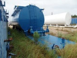 (ASSET # 28168) FUEL TANK W/WALKWAY, SKIDDED, 43 ½’ OAL TANK 26’L X 10’ DIA