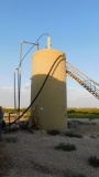 (9687) 280 BBL FIBERGLASS STORAGE TANK W/ LANDING & STAIRWAY (NOTE: BUYER RESPON