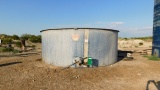 (9689) 200 BBL FIBERGLASS  OPEN TOP FLOW BACK TANK (NOTE: BUYER RESPONSIBLE FOR