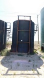 (9565) 300 BBL STEEL TEST TANK W/ SKID & STAIRWAY