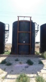 (9566) 300 BBL STEEL TEST TANK W/ SKID & STAIRWAY