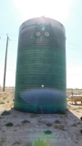 (9570) 500 BBL FIBERGLASS TANK W/ 30” D CLEAN OUT DUMP