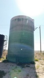 (9571) 500 BBL FIBERGLASS TANK W/ 30” D CLEAN OUT DUMP