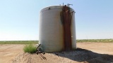 (9910) 300 BBL FIBERGLASS STORAGE TANK W/ LANDING