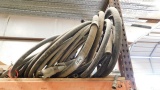 (9770) VARIOUS SIZE HYDRAULIC HOSES