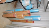 (6620) ASSORTED WASH PIPE STOCK, DAMAGED WASH PIPE SHOES W/ KUTRITE