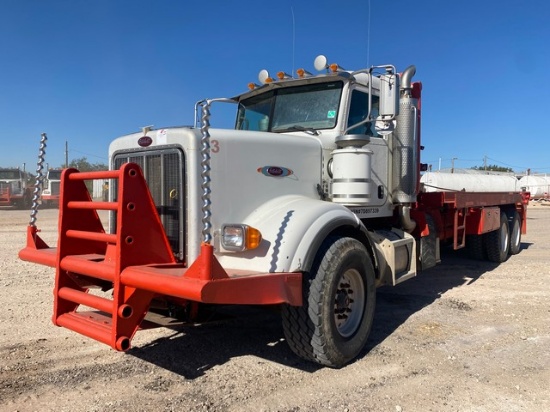 (Unit # 3) 2007 PETERBILT 357 T/A WINCH TRUCK, VIN 1NPALBEX57D897339, Cat C15 AC